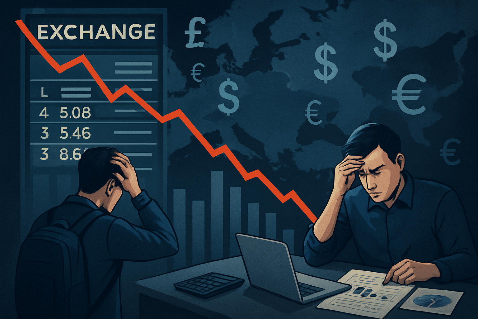 Pound falls against dollar and euro – how it can affect your wallet